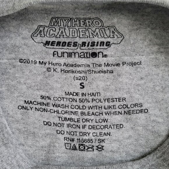 My Hero Academia Unisex Short Sleeve T-shirt Size Small - Picture 7 of 12